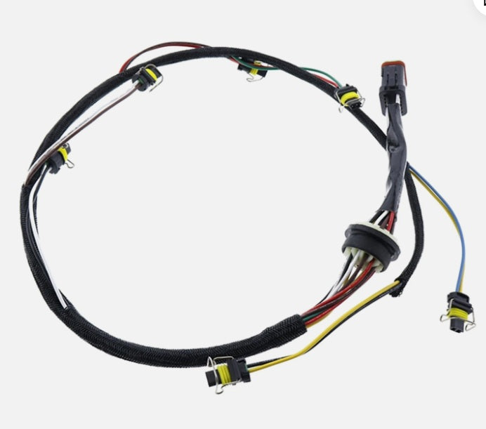 Cableado inyectores motor CAT 3126 3126B C7