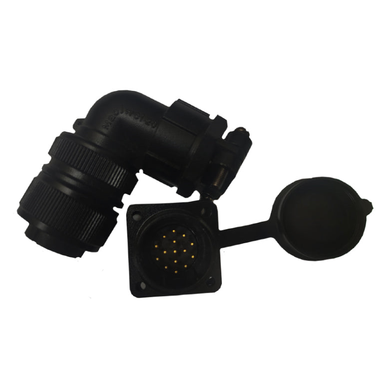 Conector Para Chasis De 15 Pines (90º)