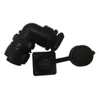 Conector Para Chasis De 15 Pines (90º)