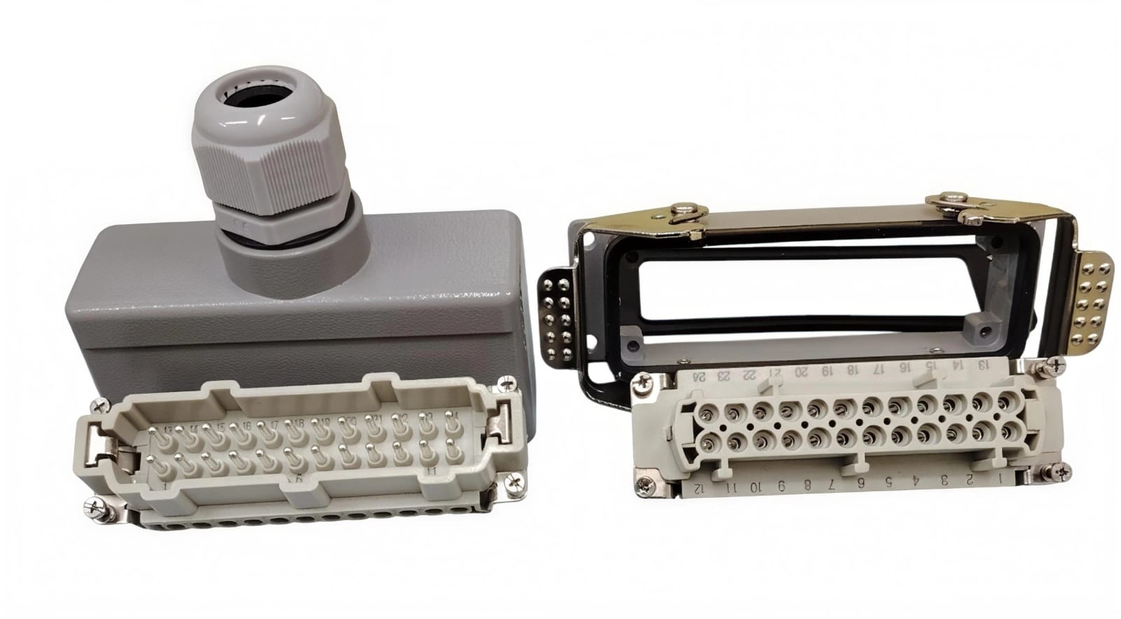 Conector industrial tipo Harting