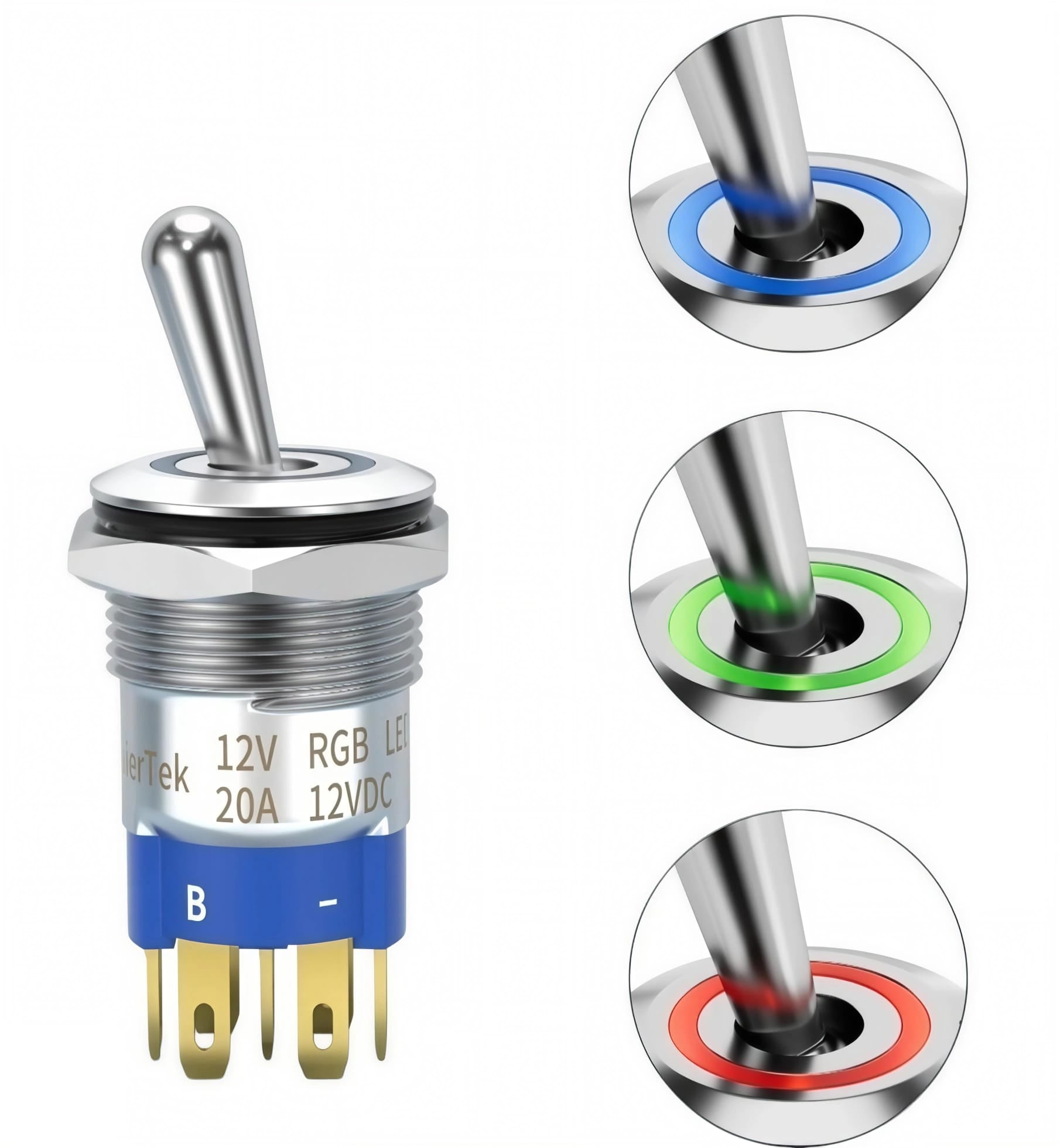 Interruptor RGB Waterproof