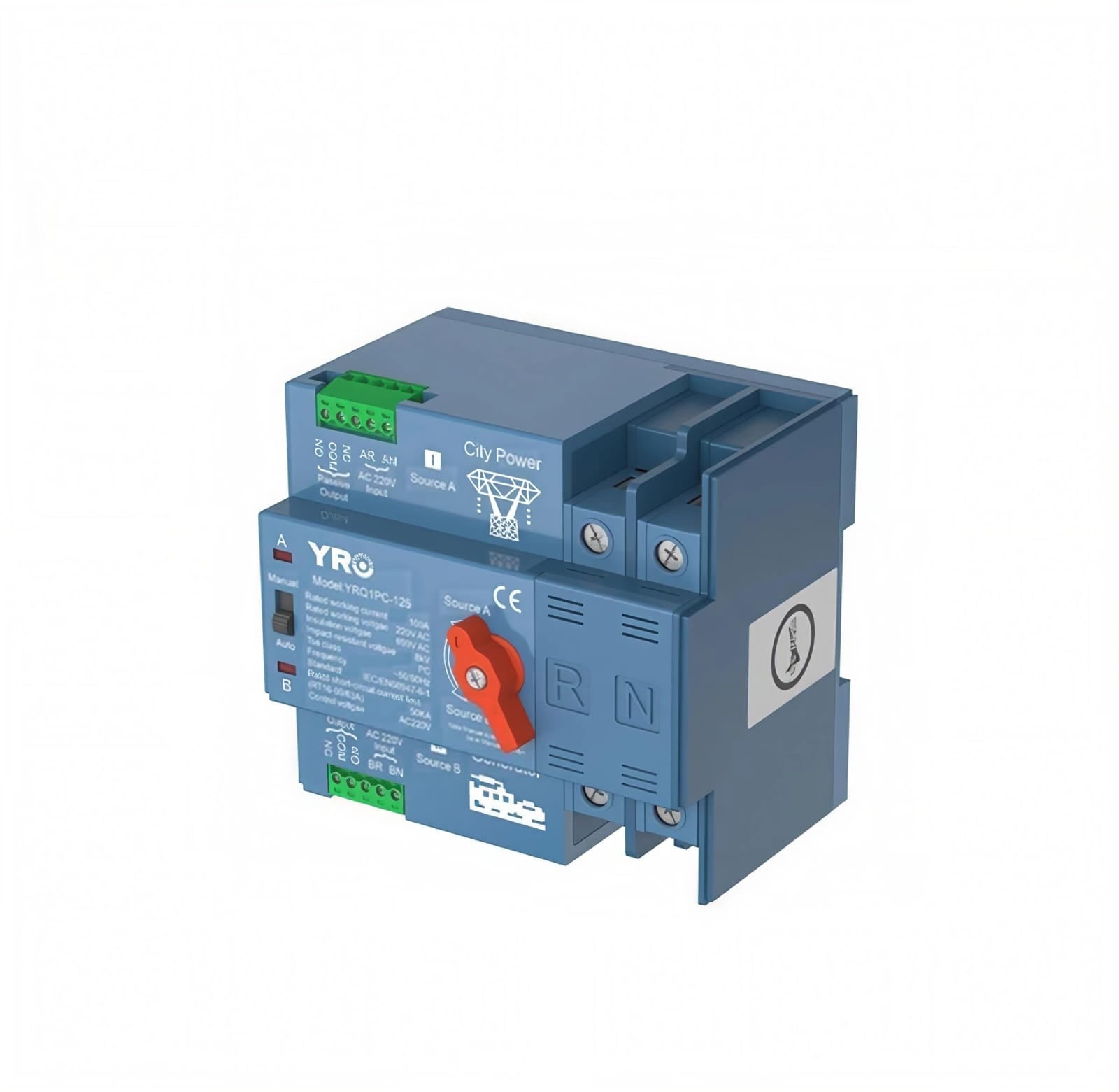 Transferencia automatica / manual 63A 220VAC Generador