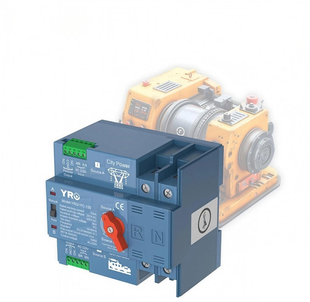 Transferencia automatica / manual 63A 220VAC Generador