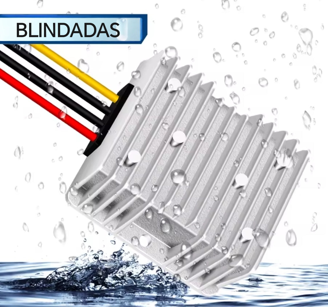 Fuente blindada 12-24Vdc 10A