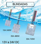 Fuente blindada 12-24Vdc 10A