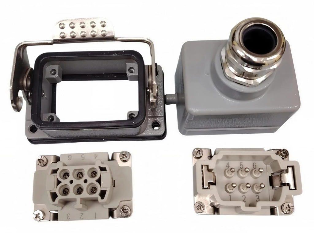 Conector industrial tipo Harting