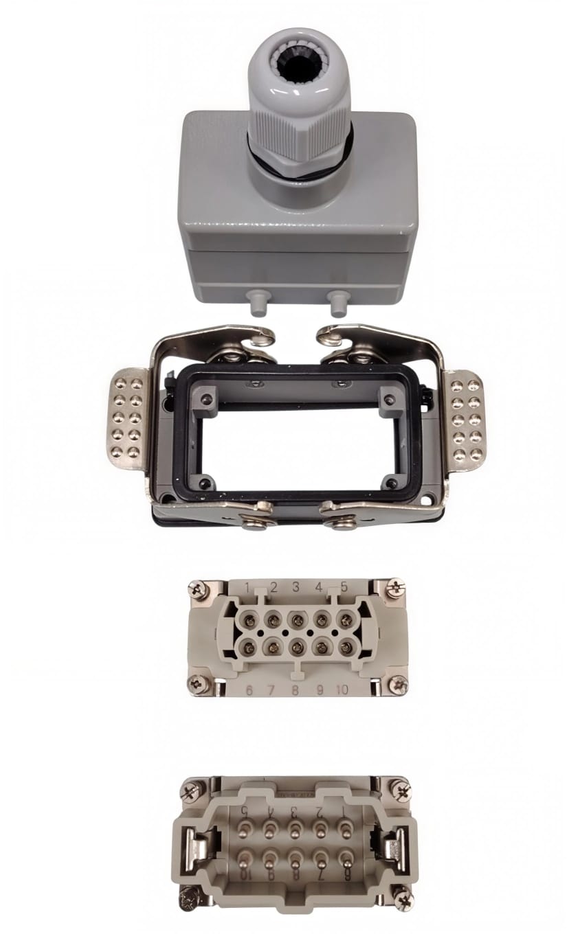 Conector industrial tipo Harting