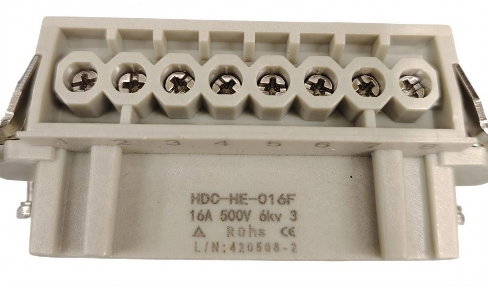 Conector industrial tipo Harting