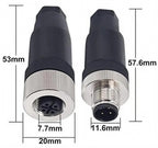 Conector circular industrial