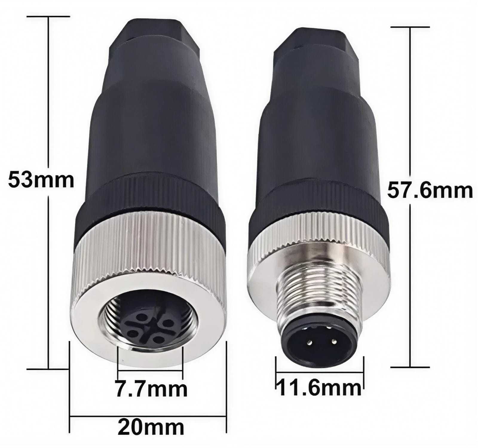 Conector circular industrial