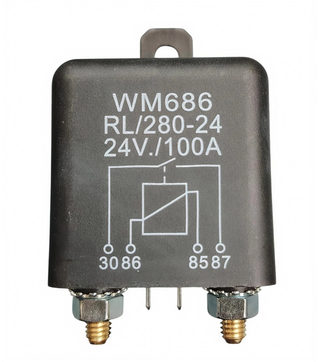 Rele 24V 100A 2.4W