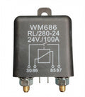 Rele 24V 100A 2.4W