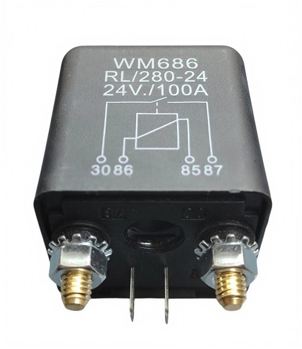 Rele 24V 100A 2.4W