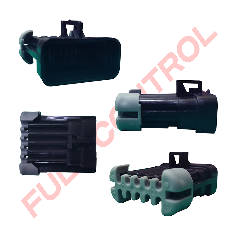 Conector de 10 pines para maquinaria agrícola