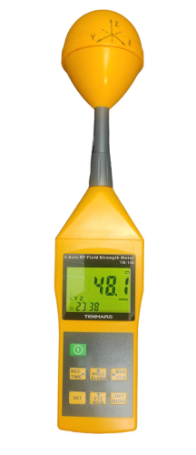 Medidor de intensidad de RF 3 EJES