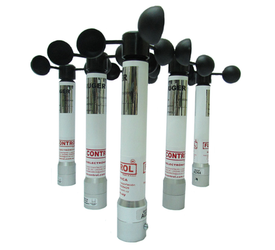 Sensor inalámbrico de velocidad de viento