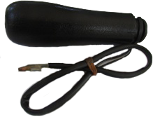 Black handle for joystick